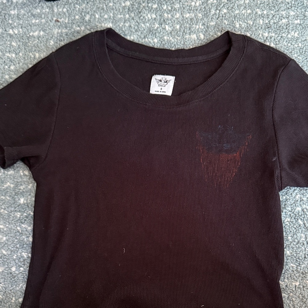 Boys Lie Dark Ribbed Top